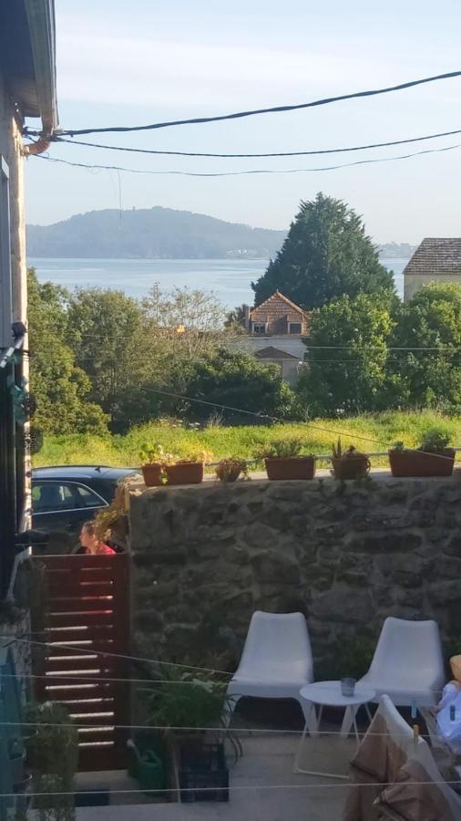 Casa rural con vistas al mar en Baiona o Burgo Exterior foto